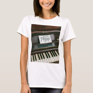 Camiseta Piano bonito