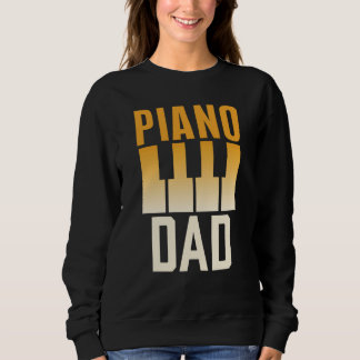 Camiseta Piano Dad Musician Pianist Instrument Player Fathe