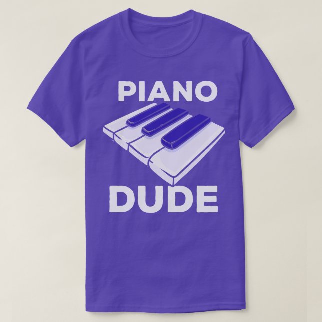 Camiseta Piano Dude (Frente do Design)