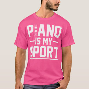 Camiseta Piano É Meu Esporte Piano