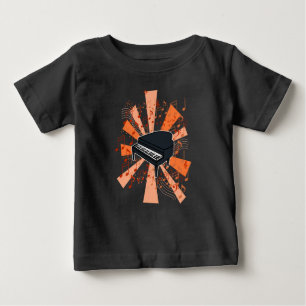 Camiseta Piano e Música