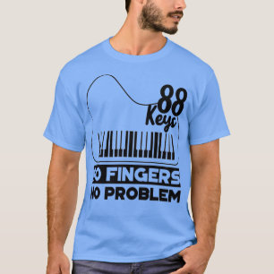 Camiseta Piano engraçado dizendo 1
