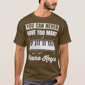 Camiseta Piano Gift Keyboard Piano Music