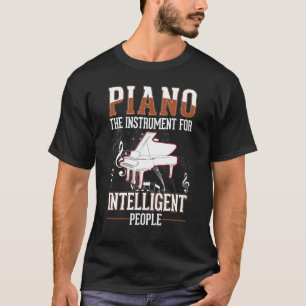 Camiseta Piano Girl Pianista Player