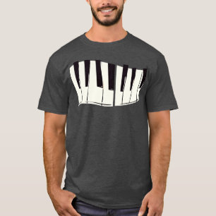 Camiseta Piano Keys Keyboard Pianist Musical