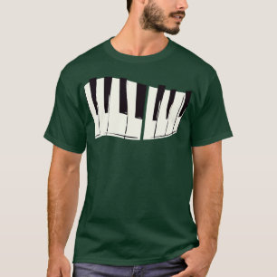 Camiseta Piano Keys Keyboard Pianist Musical