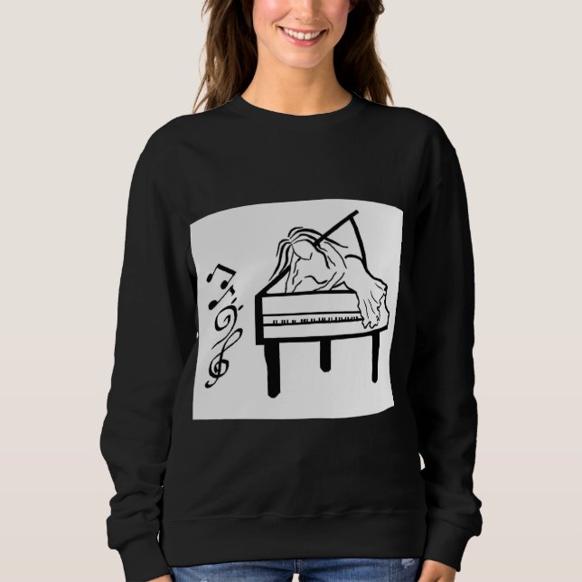 Camiseta Piano Lady (Frente)