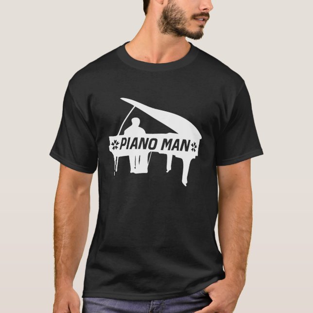 Camiseta Piano Lover Funny Gift Piano Premium (Frente)
