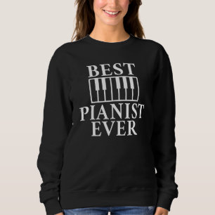 Camiseta Piano Musical Melhor Pianista De Sempre