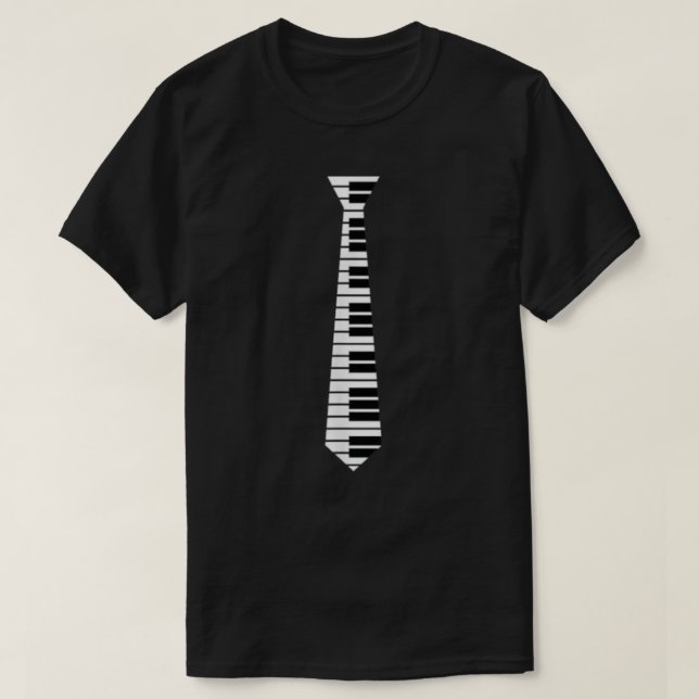 Camiseta Piano Neck Tee (Frente do Design)