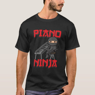 Camiseta Piano Ninja Funny Keyboard Player Pianist Gift