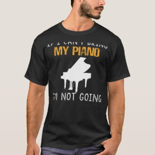 Camiseta Piano Passion Tee - Se Eu Não Posso Trazer Meu Pia