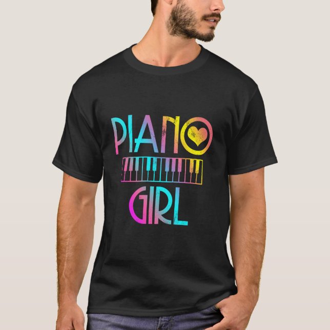 Camiseta Piano Pianist Musician (Frente)