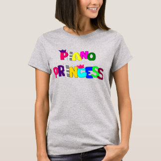 Camiseta Piano Princess