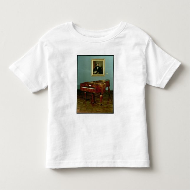 Camiseta Piano que pertence a Franz Peter Schubert (Frente)