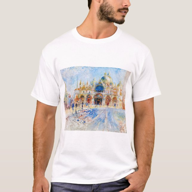 Camiseta Piazza San Marco, Renoir (Frente)