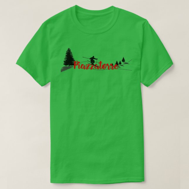 Camiseta Piazzatorre Ski Long (Frente do Design)
