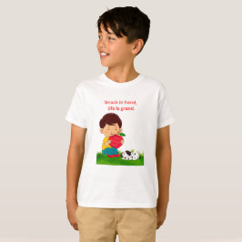 Camiseta Pica na mão, a vida é grande