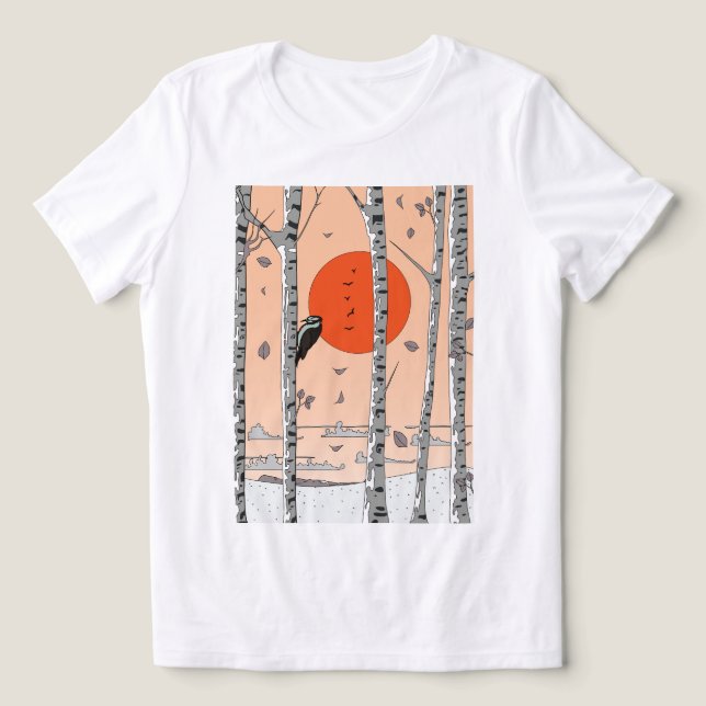 Camiseta Pica-Pau-Japonês (Design frontal)