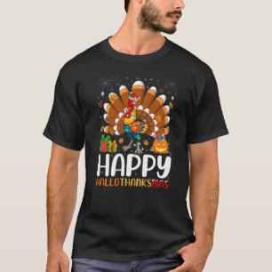 Camiseta Pica-pau Pássaro Feliz Hallotha de Natal