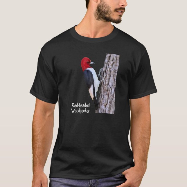Camiseta Pica-Pau Pica-Pau Pica-Pau Ornithology (Frente)