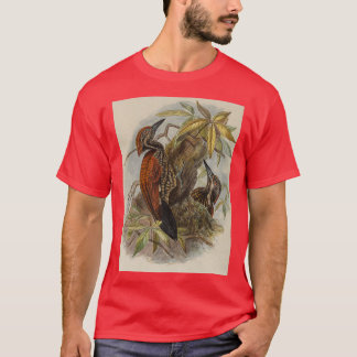 Camiseta Pica-Pau Vermelho Peculiar Ao Ceilão