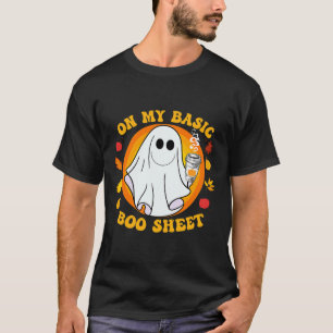 Camiseta Picada de abóbora Lateral Queda Básica de Diversão
