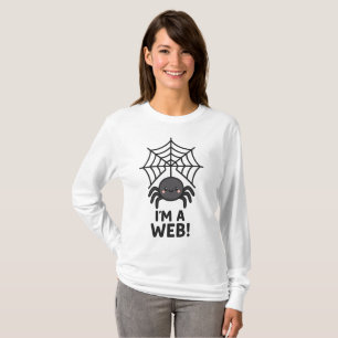 Camiseta Picante de aranha 🕷️ ✨   Diversão de Cartoon na W
