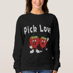 Camiseta Picar Morangos Apaixonados por Figurino Engraçado