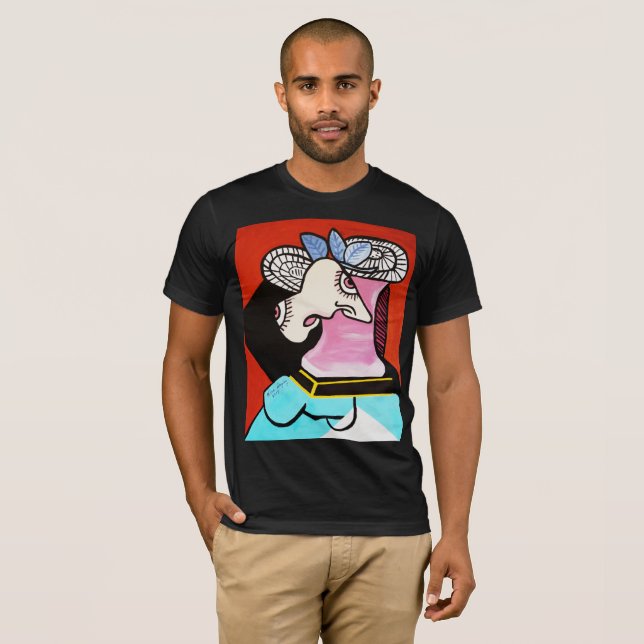 CAMISETA PICASSO EU PERDI MINHA CABEÇA (Frente Completa)