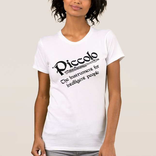Camiseta Piccolo inteligente (Frente)