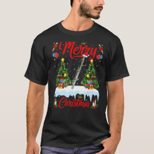 Camiseta Piccolo Music acende Papais noeis de árvore do Xma