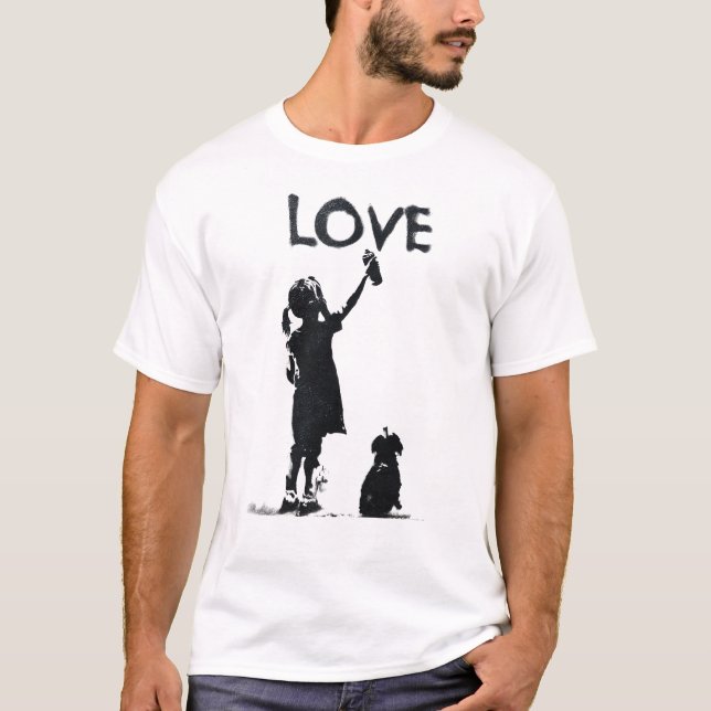 Camiseta Pichações de Amor (Frente)