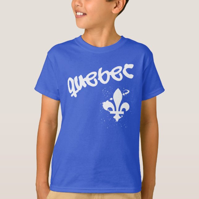 Camiseta Pichações de Quebec (Frente)