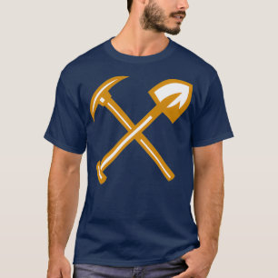 Camiseta Pick Ax Shovel Retrô Cruzado