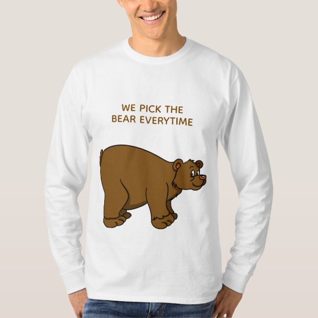 Camiseta PICK THE BEAR (Frente)