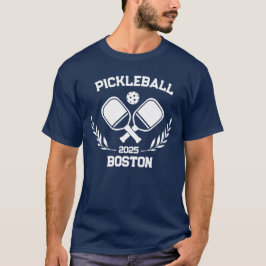 Camiseta Pickelball Boston 2025 Personalizado