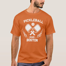 Camiseta Pickelball Boston 2025 Personalizado