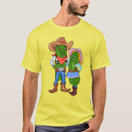 Camiseta Pickle Cowboy, Gherkin Cowgirl, Dill Cucumber West