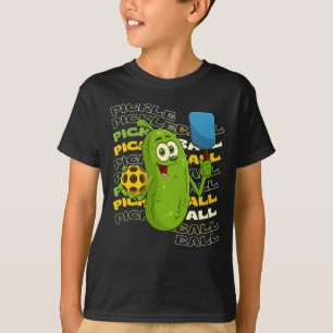 Camiseta Pickle Power! Crianças de Bateria-Picelbola