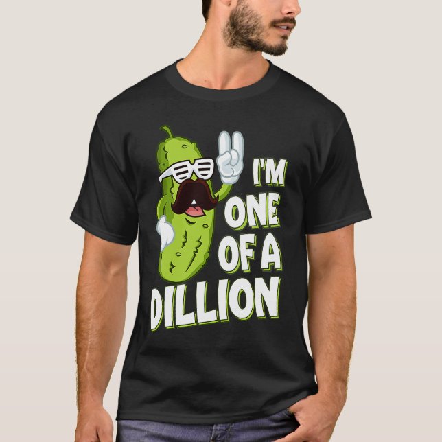 Camiseta Pickle Pun, sou um de um dilhão (Frente)