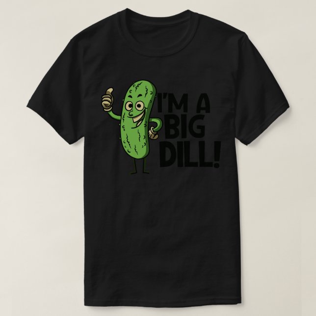 Camiseta Pickle Retro Engraçado (Frente do Design)