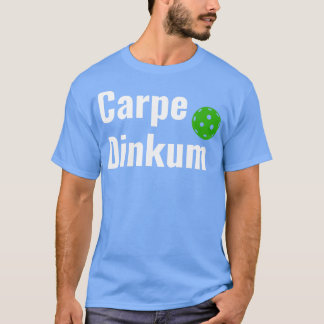 Camiseta Picklebal I pe Dinkum Pickleball Cote Engraçado