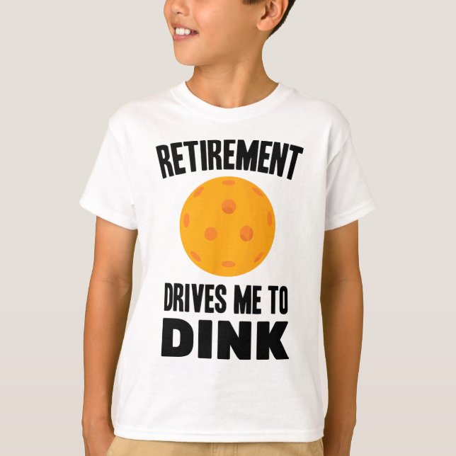 Camiseta Pickleball - A Reforma Me Leva A Dink - Badmin (Frente)