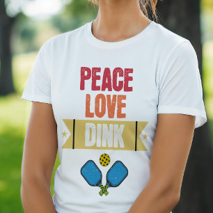 Camiseta Pickleball Adora Patilha de Amor pela Paz