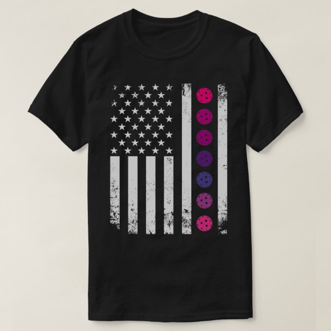 Camiseta Pickleball Americano (Frente do Design)