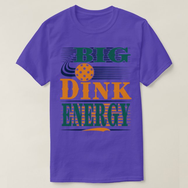 Camiseta Pickleball Big Dink Energ (Frente do Design)