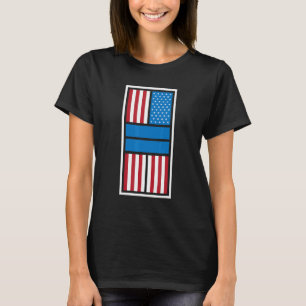 Camiseta Pickleball Court American Flag Usa Pride Love Patr