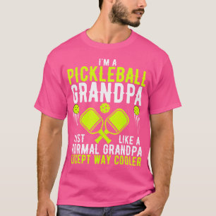 Camiseta Pickleball Design Para Homens Avô Engraçado