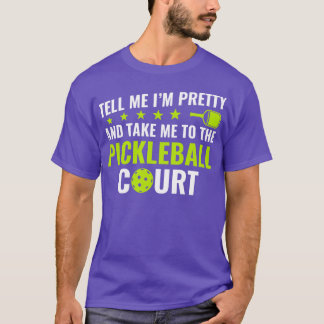 Camiseta Pickleball Diga-me Que Sou Bonito Quota do Tribuna
